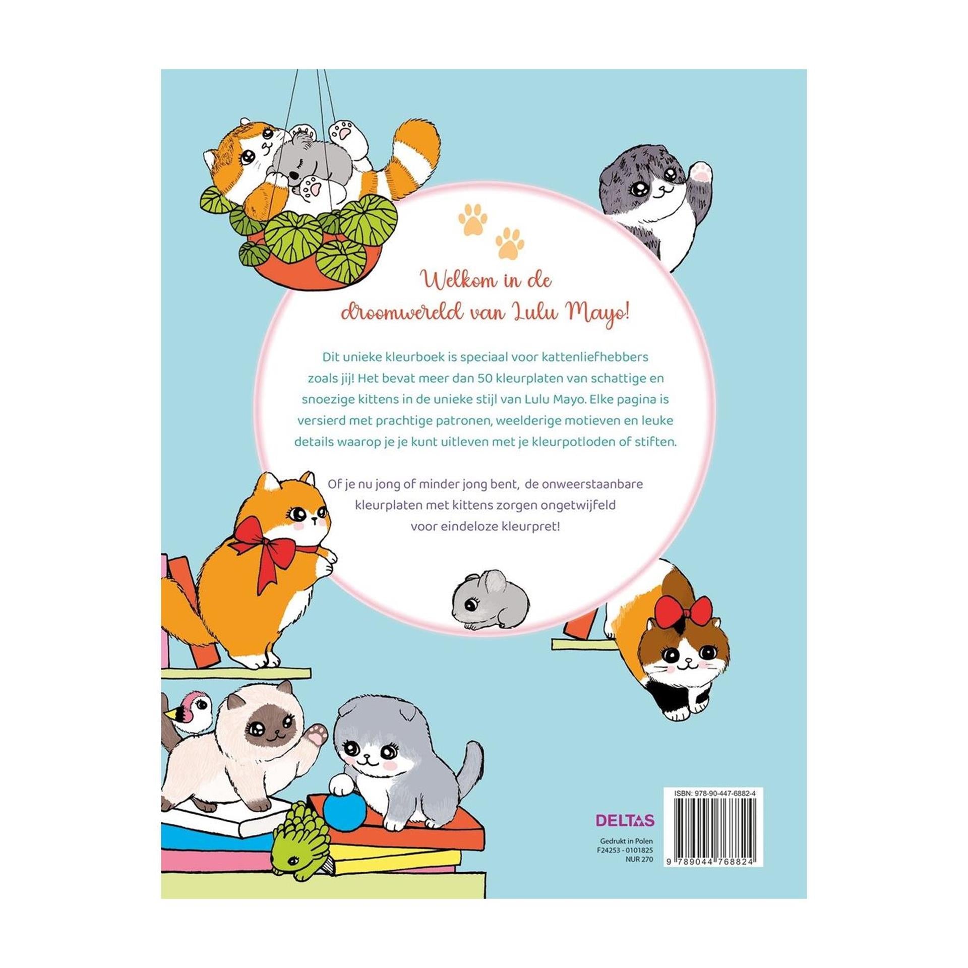 Deltas snoezige kittens kleurboek