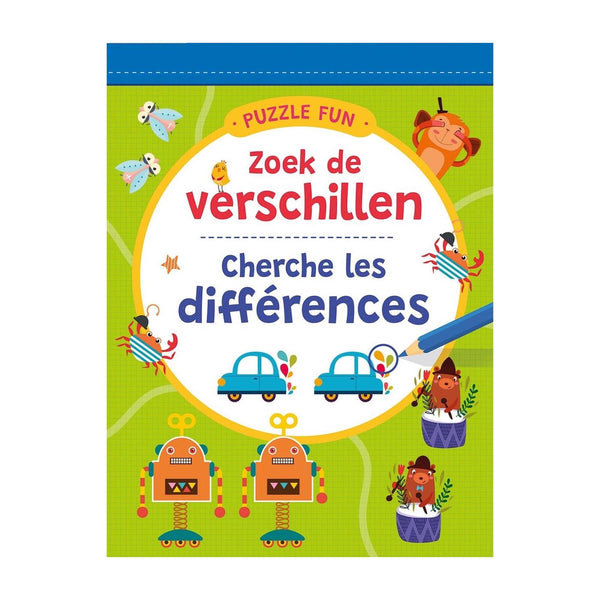 Deltas puzzle fun - zoek de verschillen