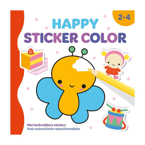 Deltas happy sticker color 2-4 jaar