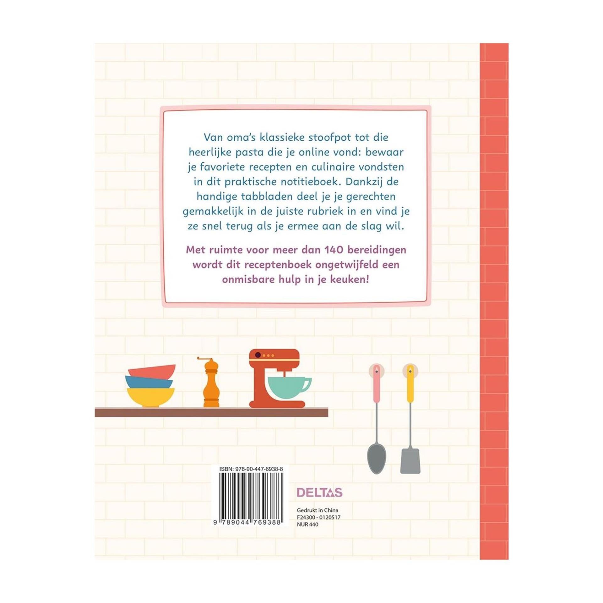 Deltas mijn receptenboek