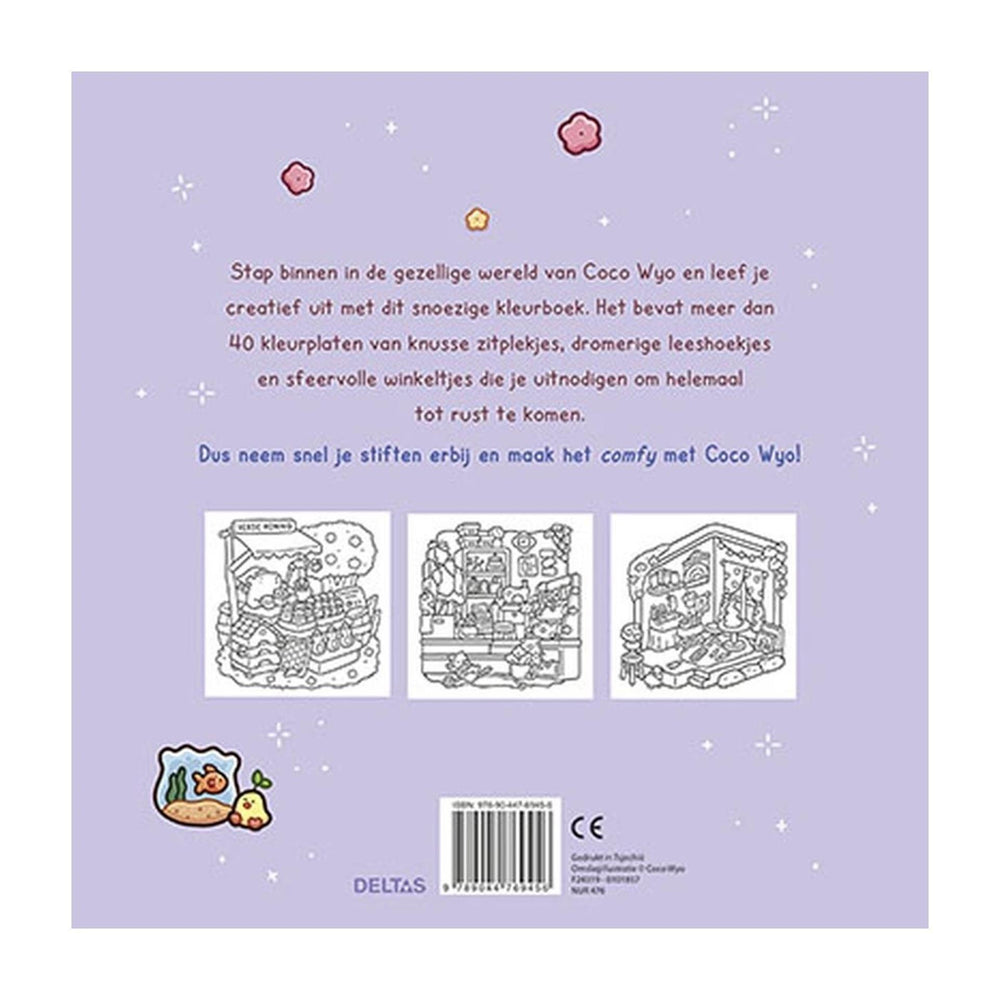 Deltas cozy corner cute comfy kleurboek coco wyo