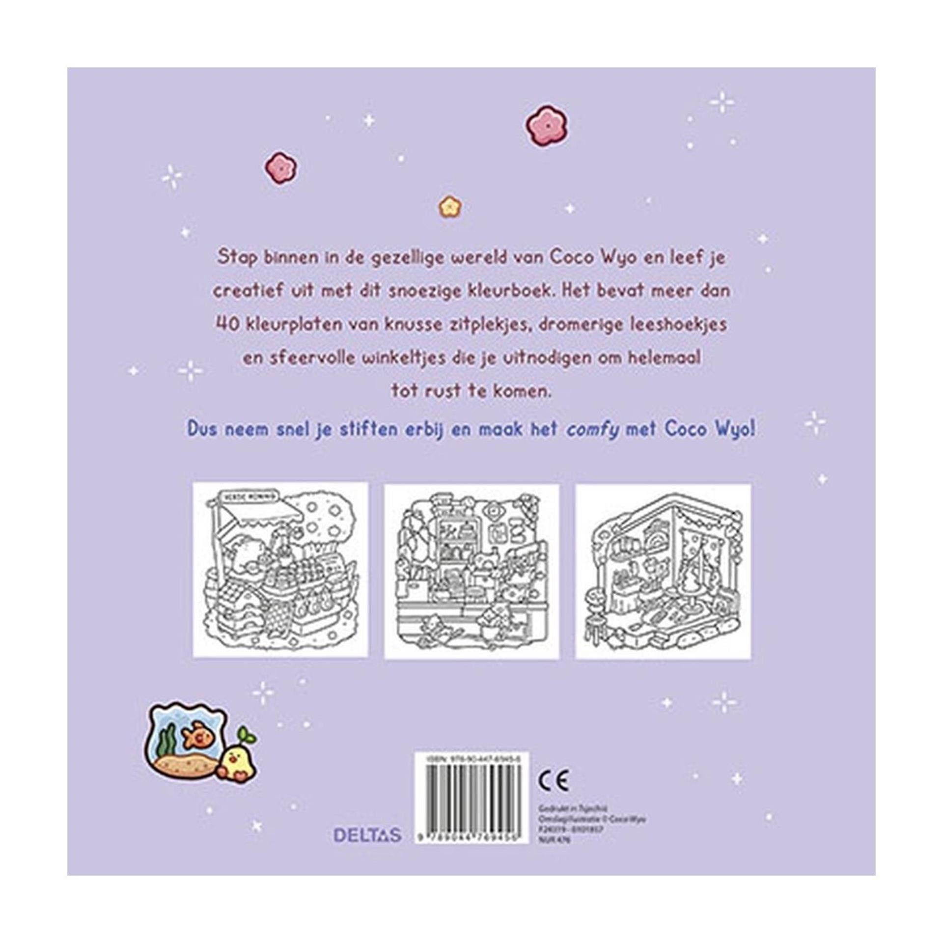 Deltas cozy corner cute comfy kleurboek coco wyo