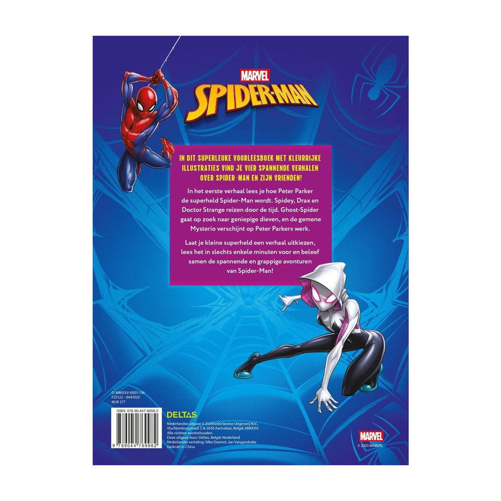 Deltas marvel spider-man mijn megacoole verhalenboek