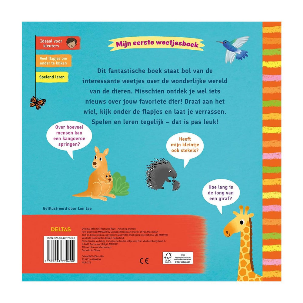 Deltas mijn eerste weetjesboek bij de dieren