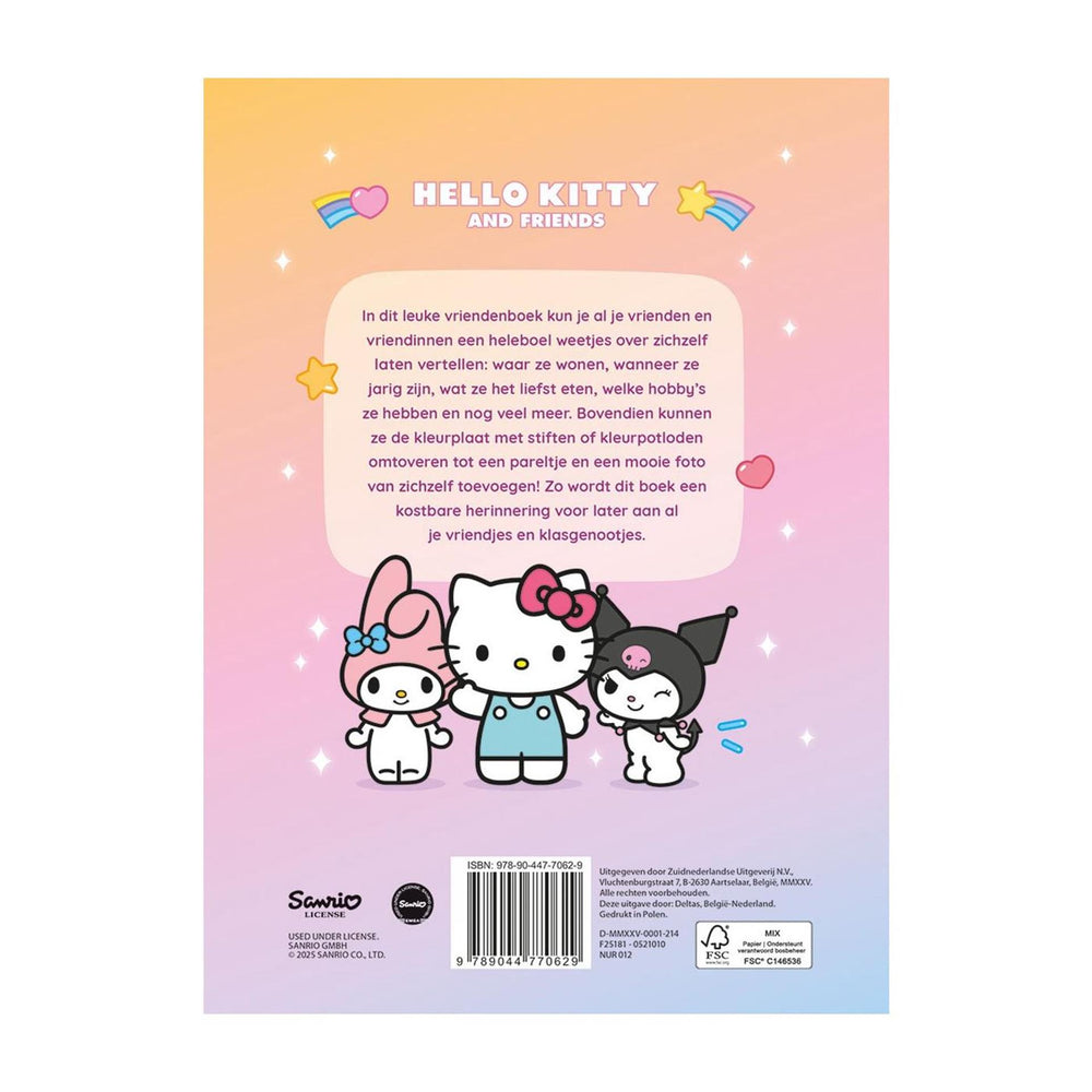 Deltas vriendenboek hello kitty