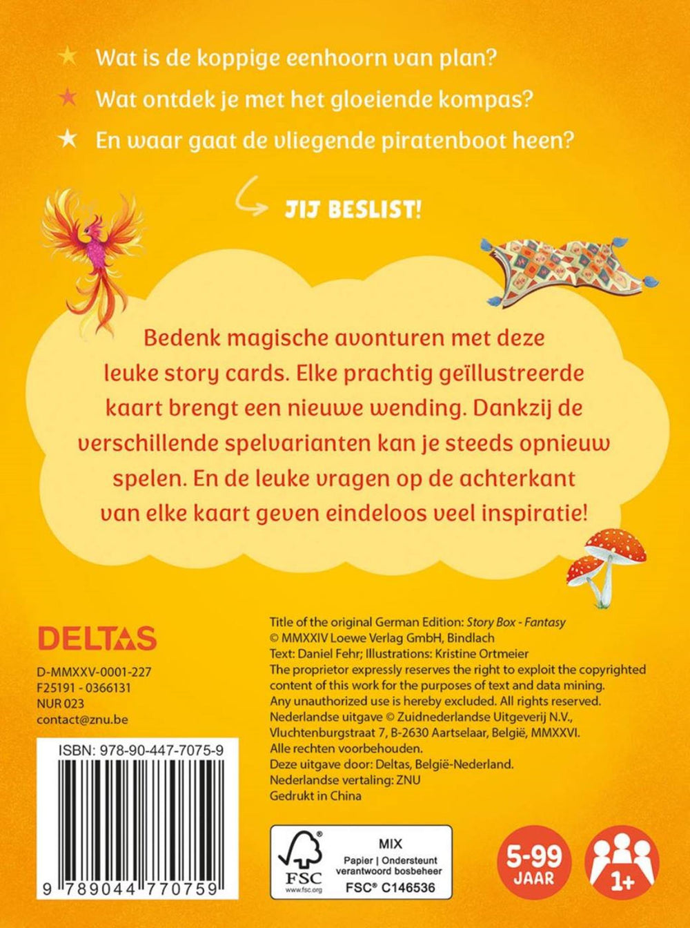 Deltas fantasy story cards