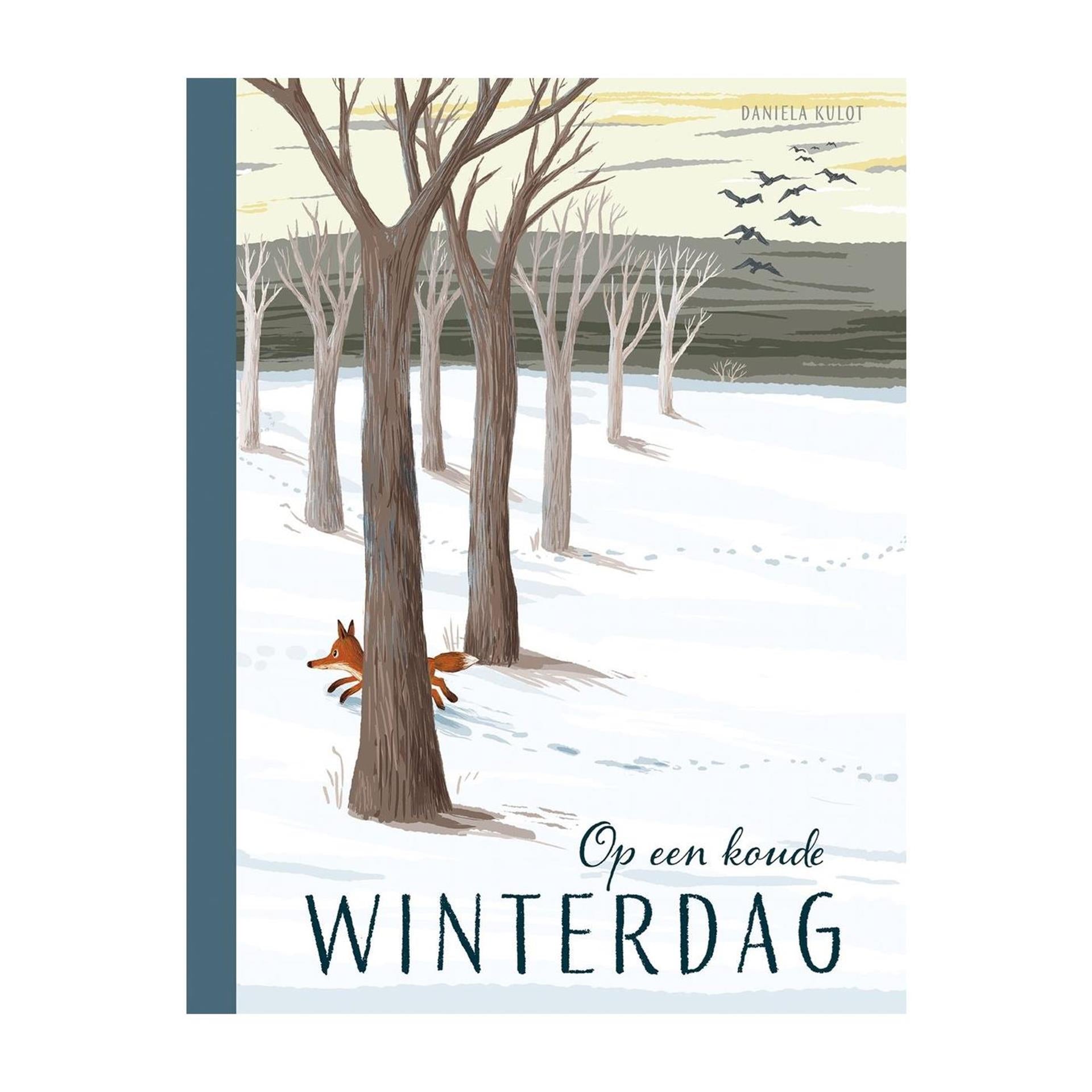 Deltas op een koude winterdag