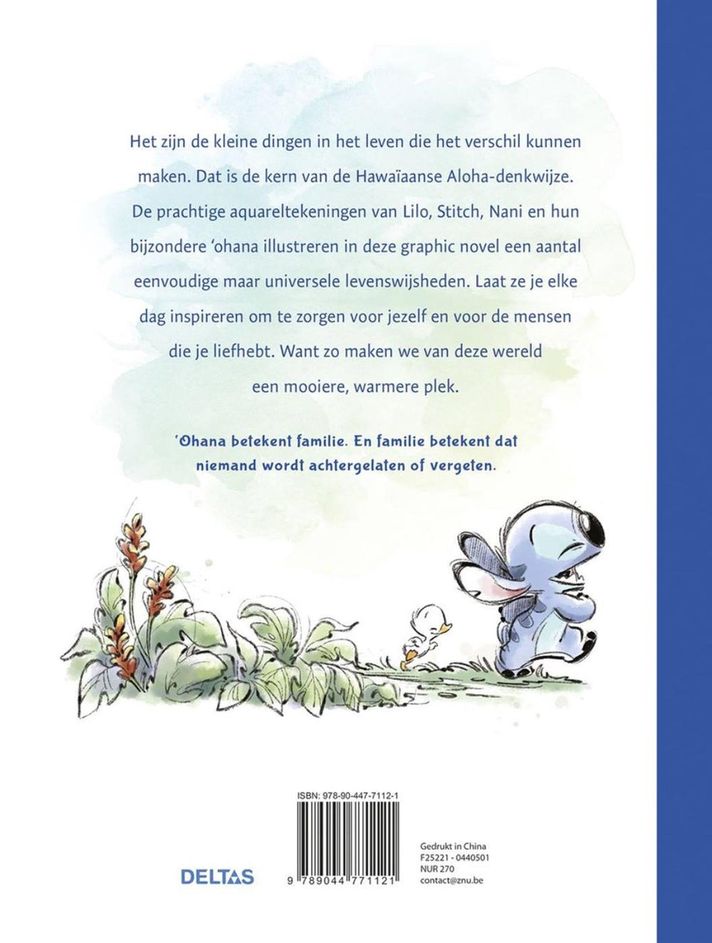 Deltas disney stitch ohana betekent familie