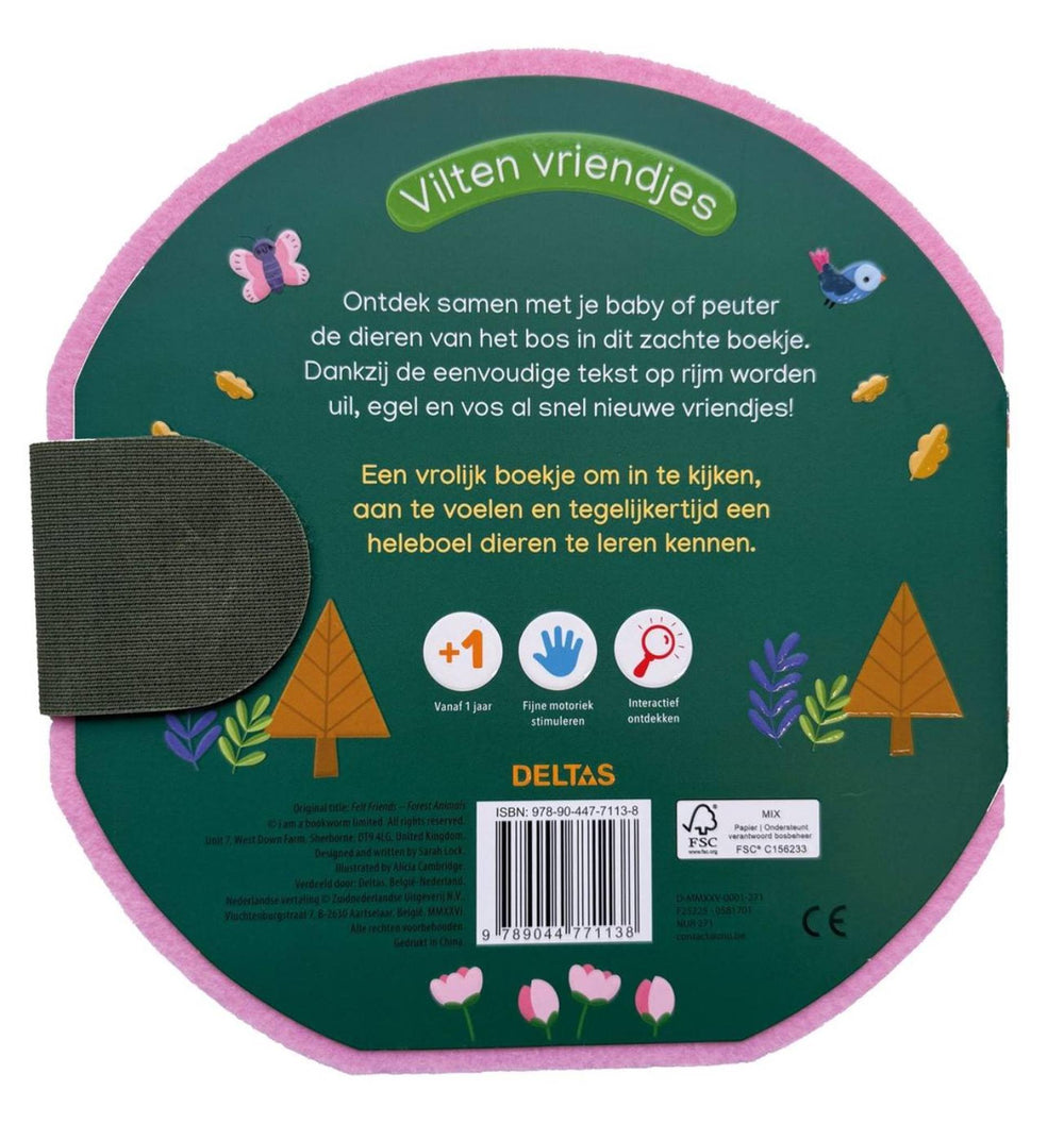 Deltas vilten vriendjes - dieren van het bos