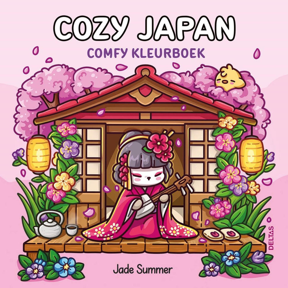 Deltas cozy japan - comfy kleurboek jade summer