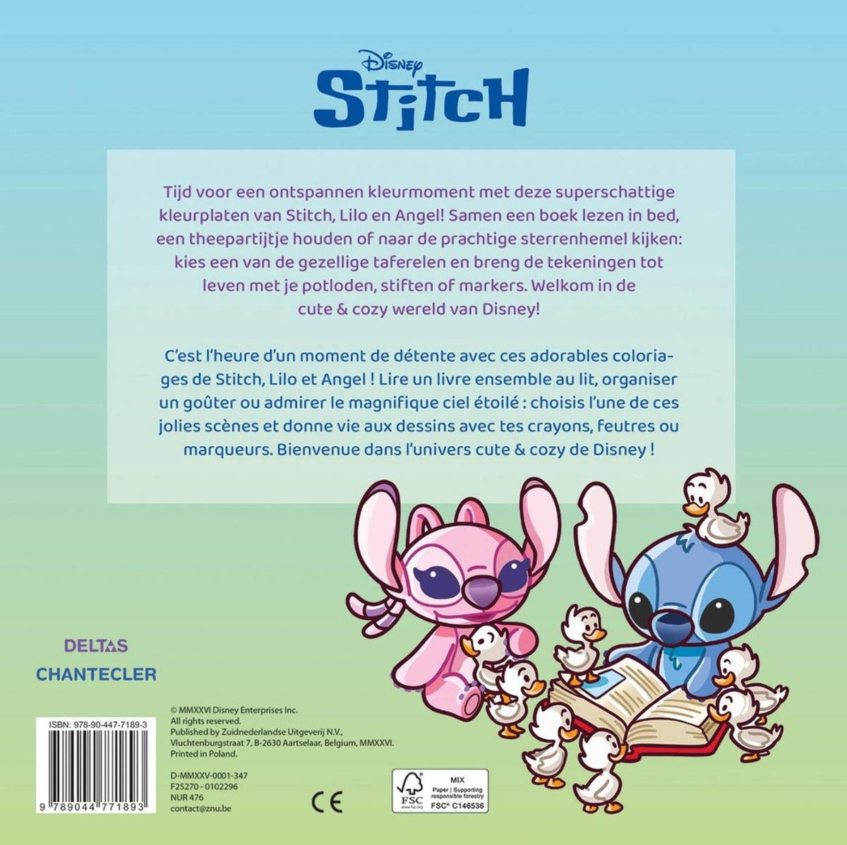 Deltas disney stitch - cute cozy color