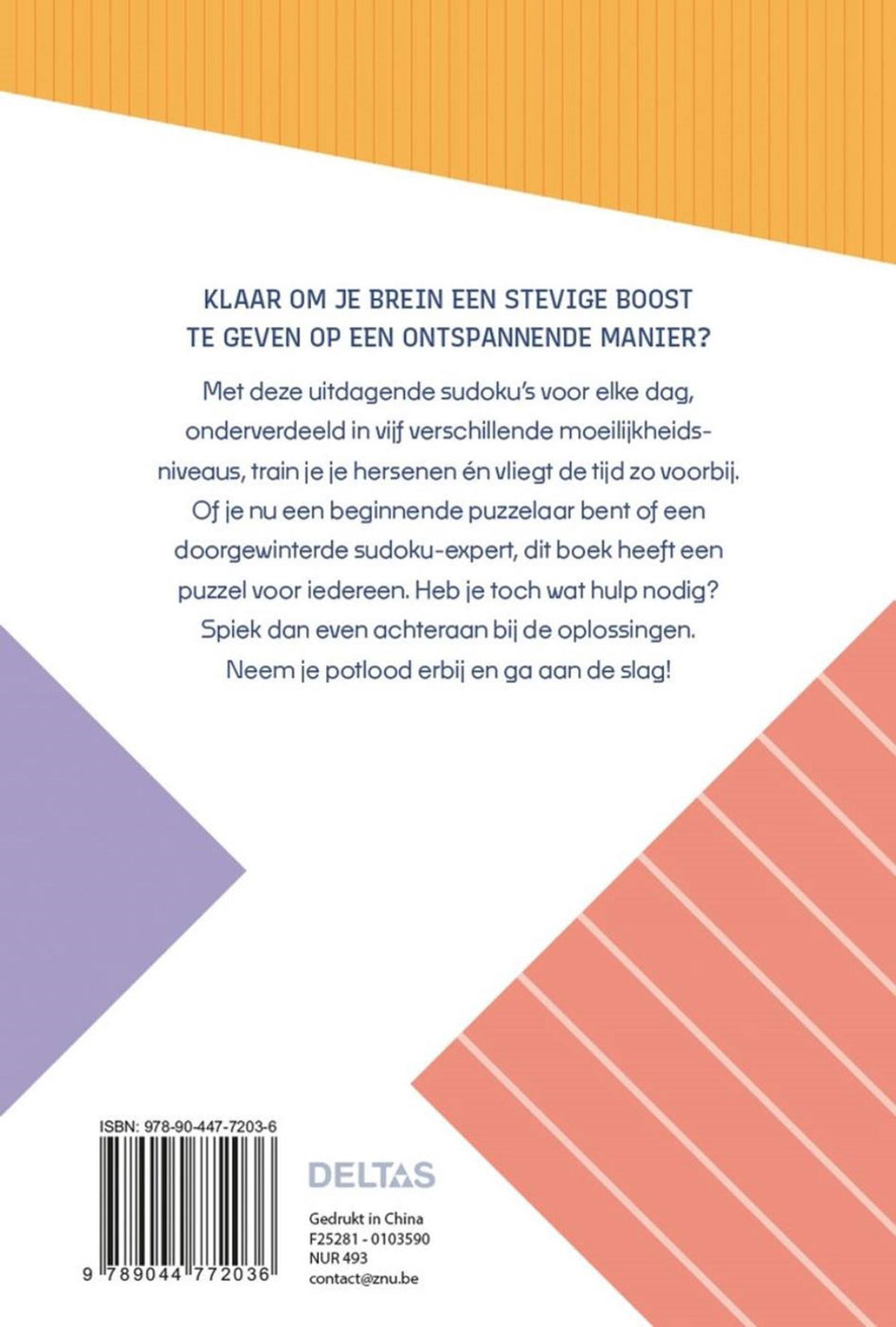 Deltas brain boosters - sudoku's voor elke dag
