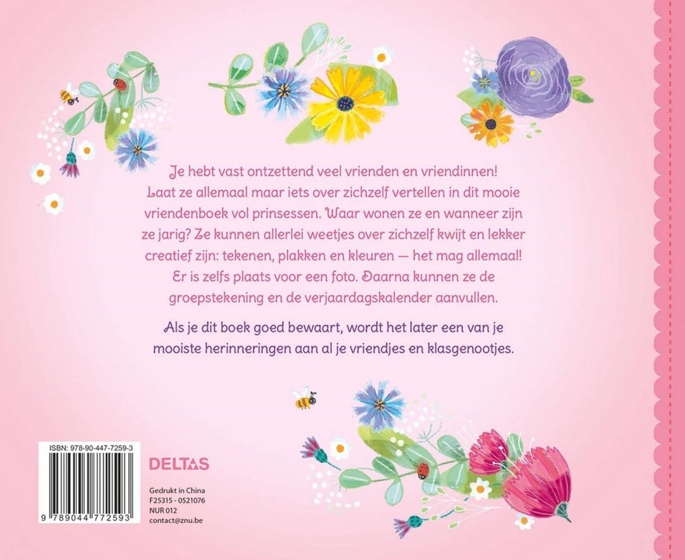Deltas lieve prinsessen vriendenboek
