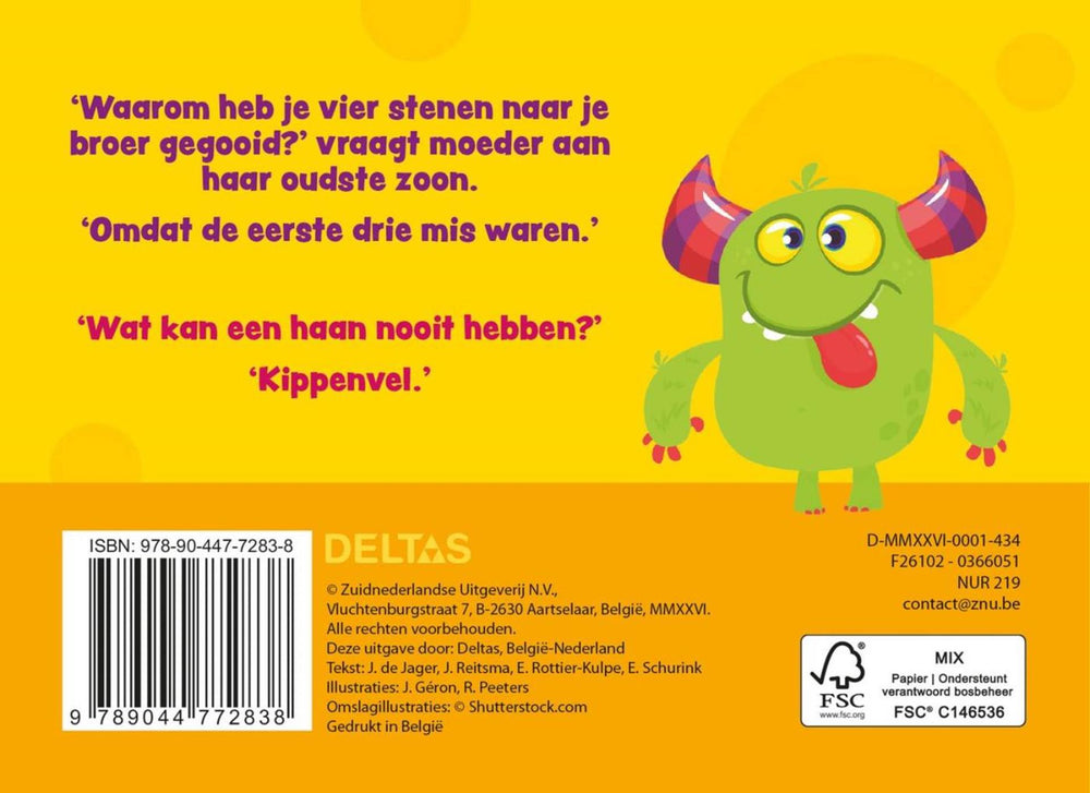 Deltas het gigagekke moppenboek voor kinderen