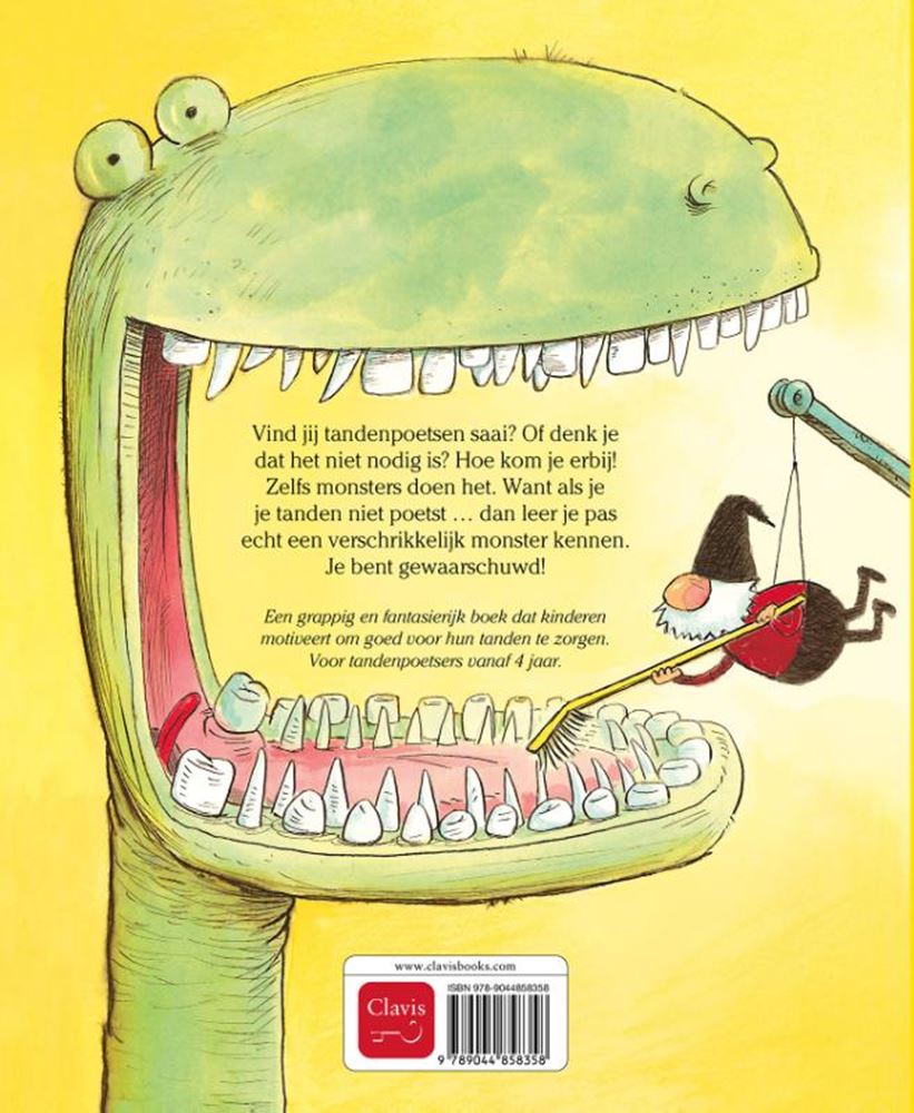 Zelfs monsters poetsen hun tanden 4+
