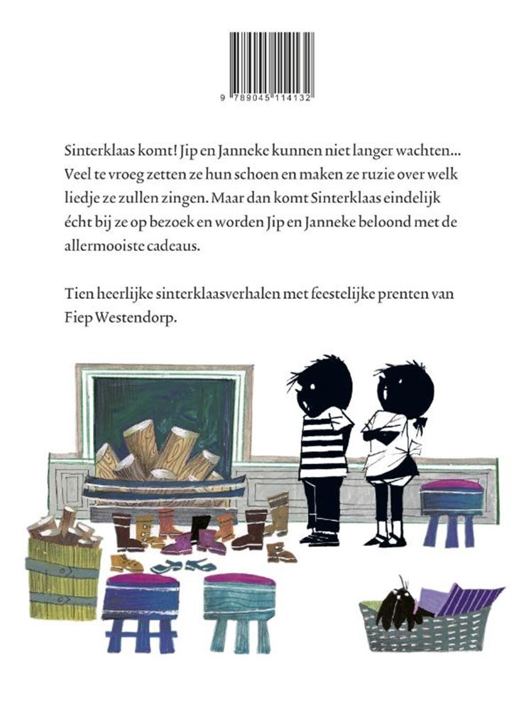 Centraal boekhuis jip en janneke: sinterklaas komt. 4+