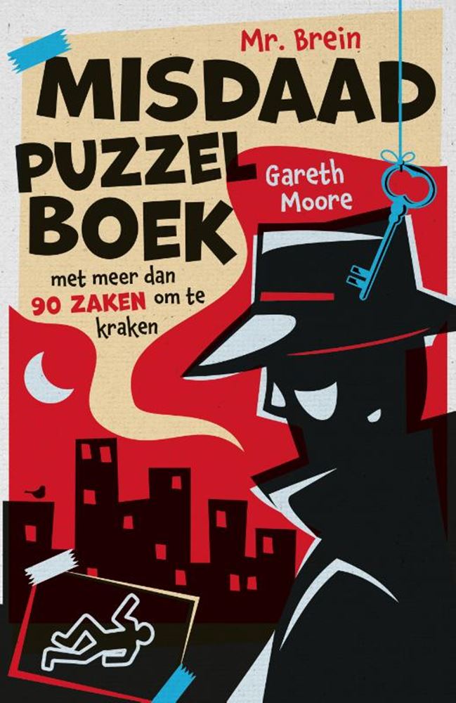 Kluitman mr. brein misdaadpuzzelboek volwassene