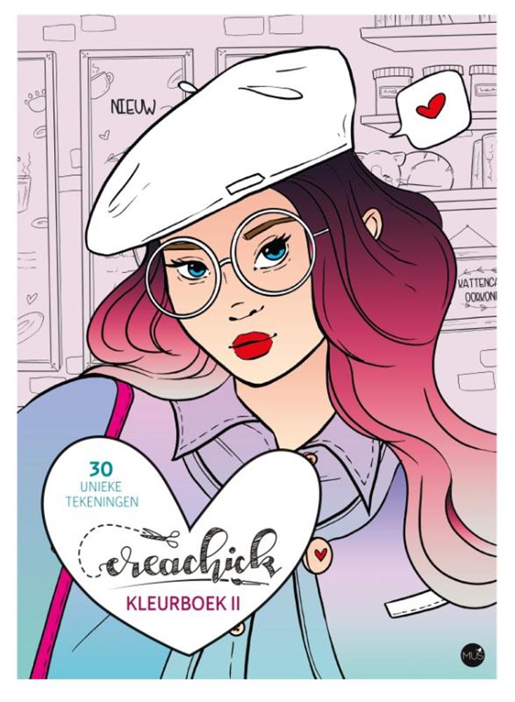 Creachick kleurboek 2. 6+