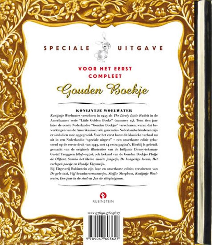 Gb luxe: konijntje woelwater (42 pag)
