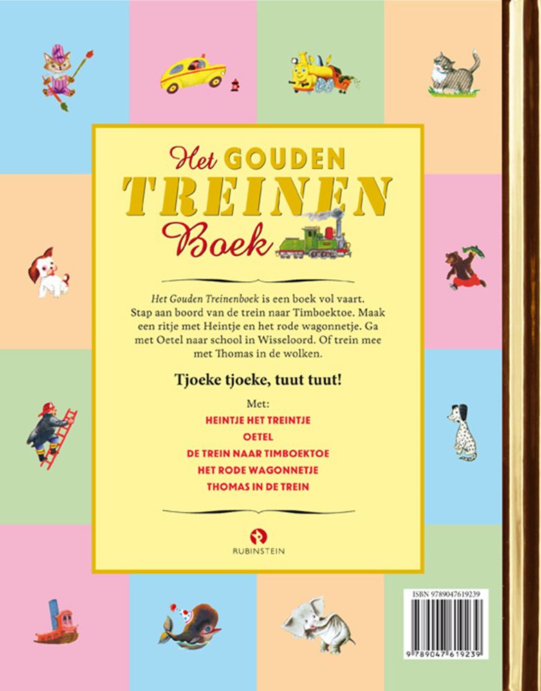 Gb voorlees: gouden treinenboek