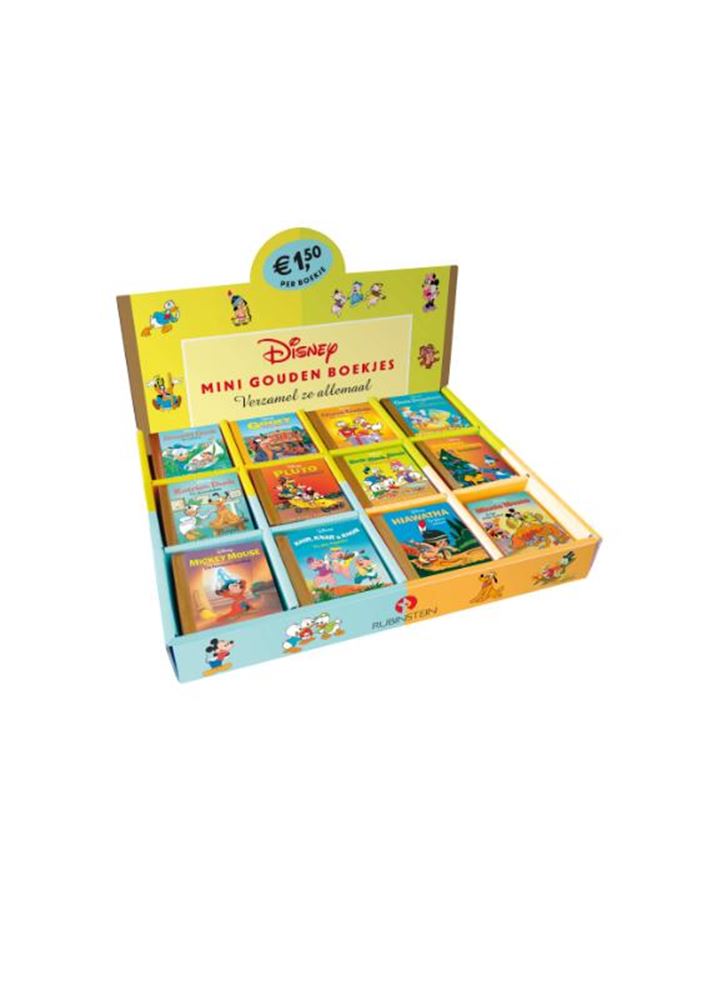 Disney mini gouden uitdeelboekjes, 60 stuks