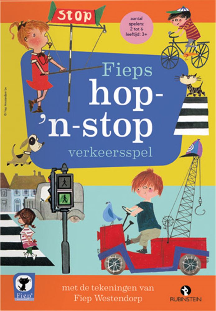Fiep hop en stop verkeersspel 3+