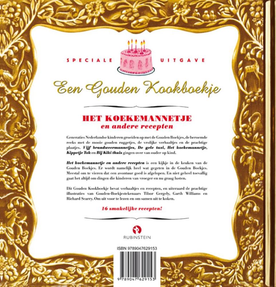 Gb: het gouden boek het koekemannetje e.