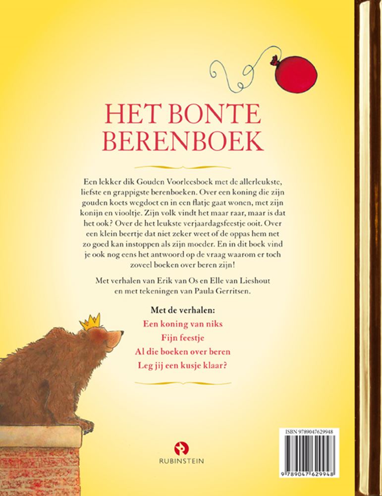 Gb: het bonte berenboek. 3+