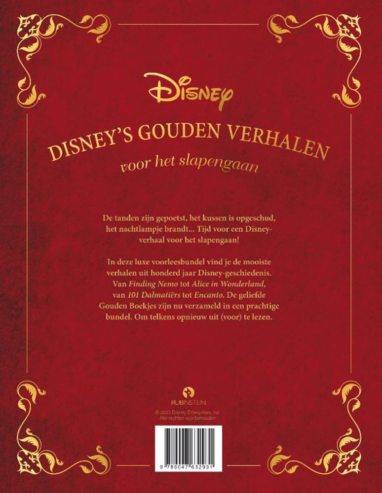 Boek Disney's gouden verhalen voor het slapengaan
