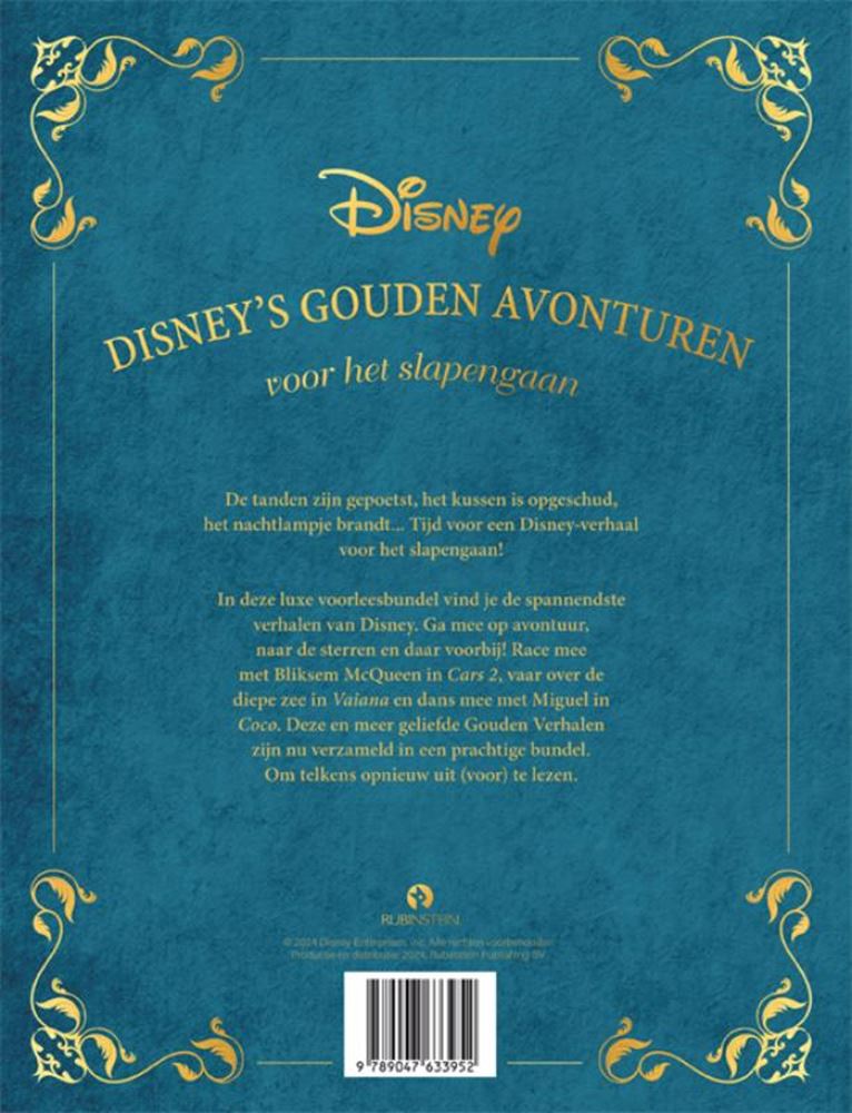 Disney 's gouden avonturen voor het slape