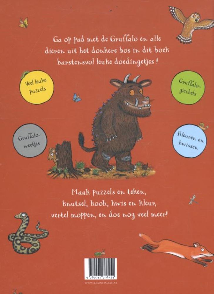 Het grote gruffalo doeboek. 6+