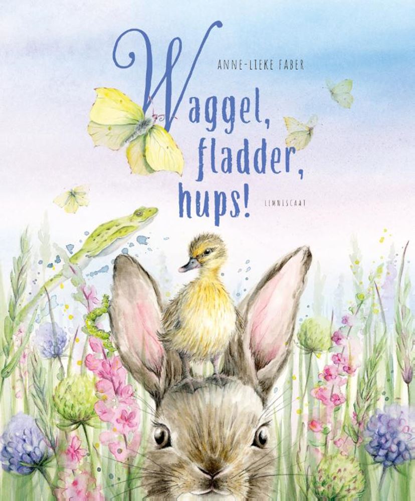 Waggel, fladder, hups! prentenboek top 1