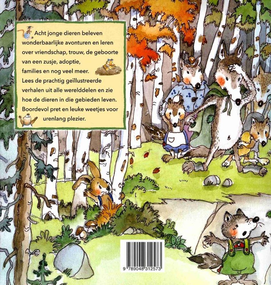 Het grote dierenverhalenboek. 4+