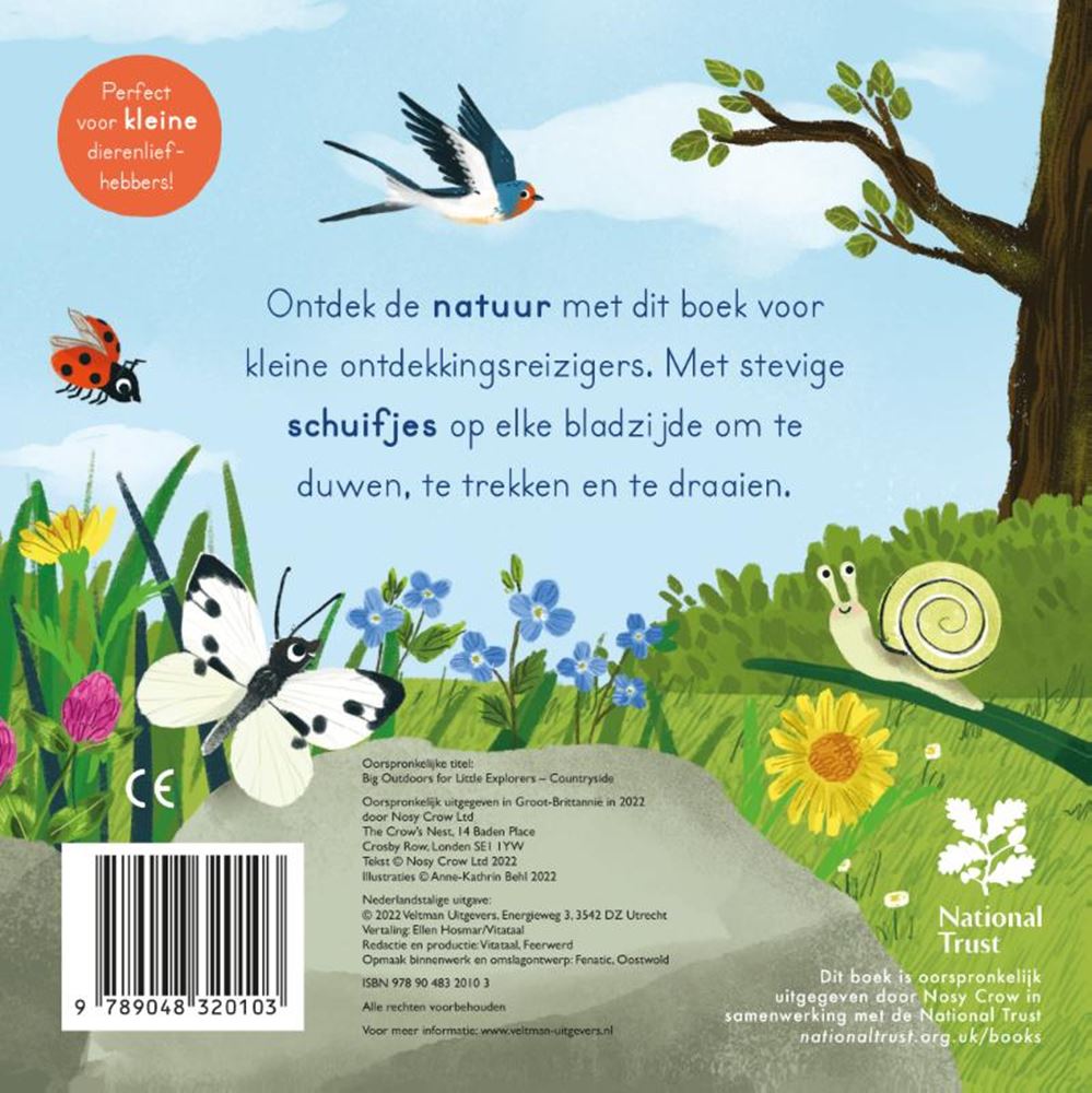 In de natuur. kartonboek. 2+