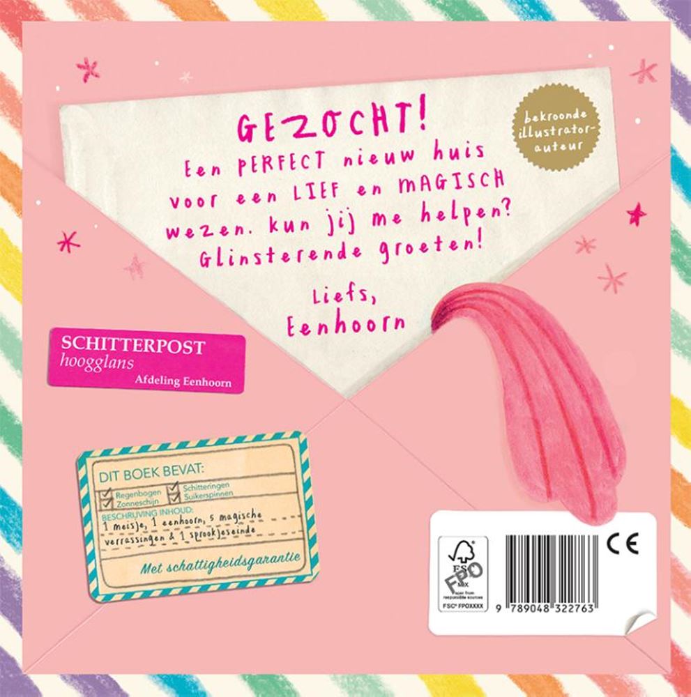Prentenboek: eenhoornpost 3+
