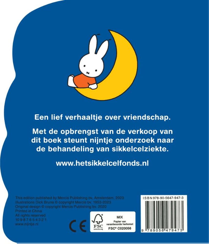 Nijntje en nina beste vriendjes. karto1+
