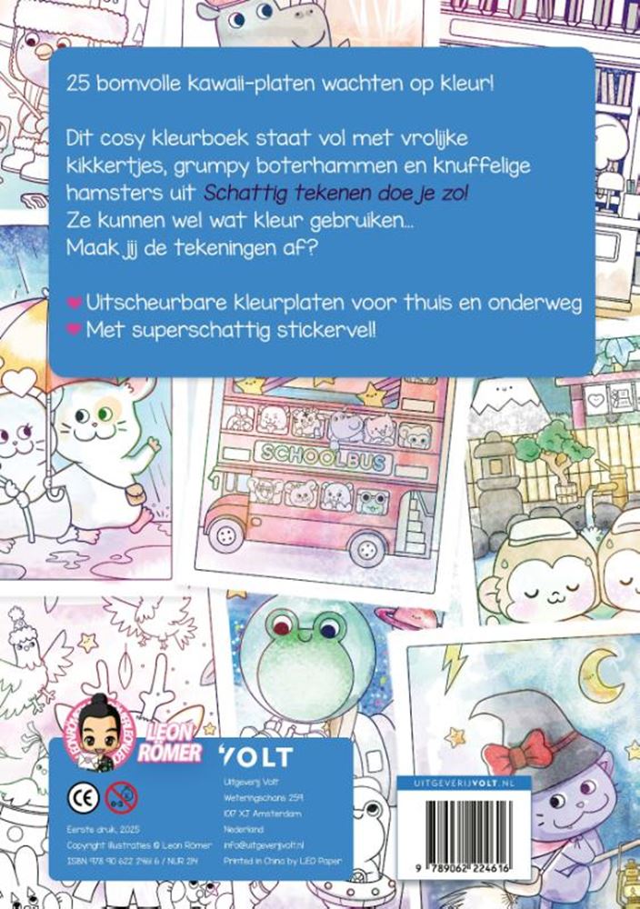 Kawaii: schattig kleuren. 4+
