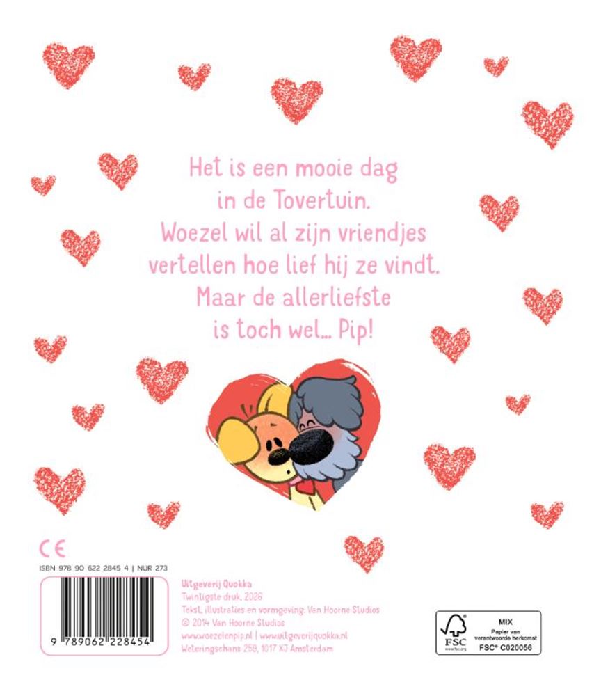 Woezel pip: ik vind jou zo lief 3+