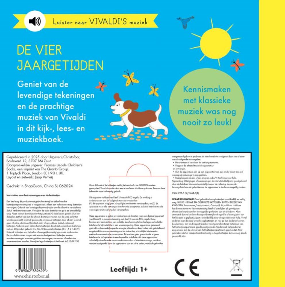 Geluidenboek: de vier jaargetijden 1+