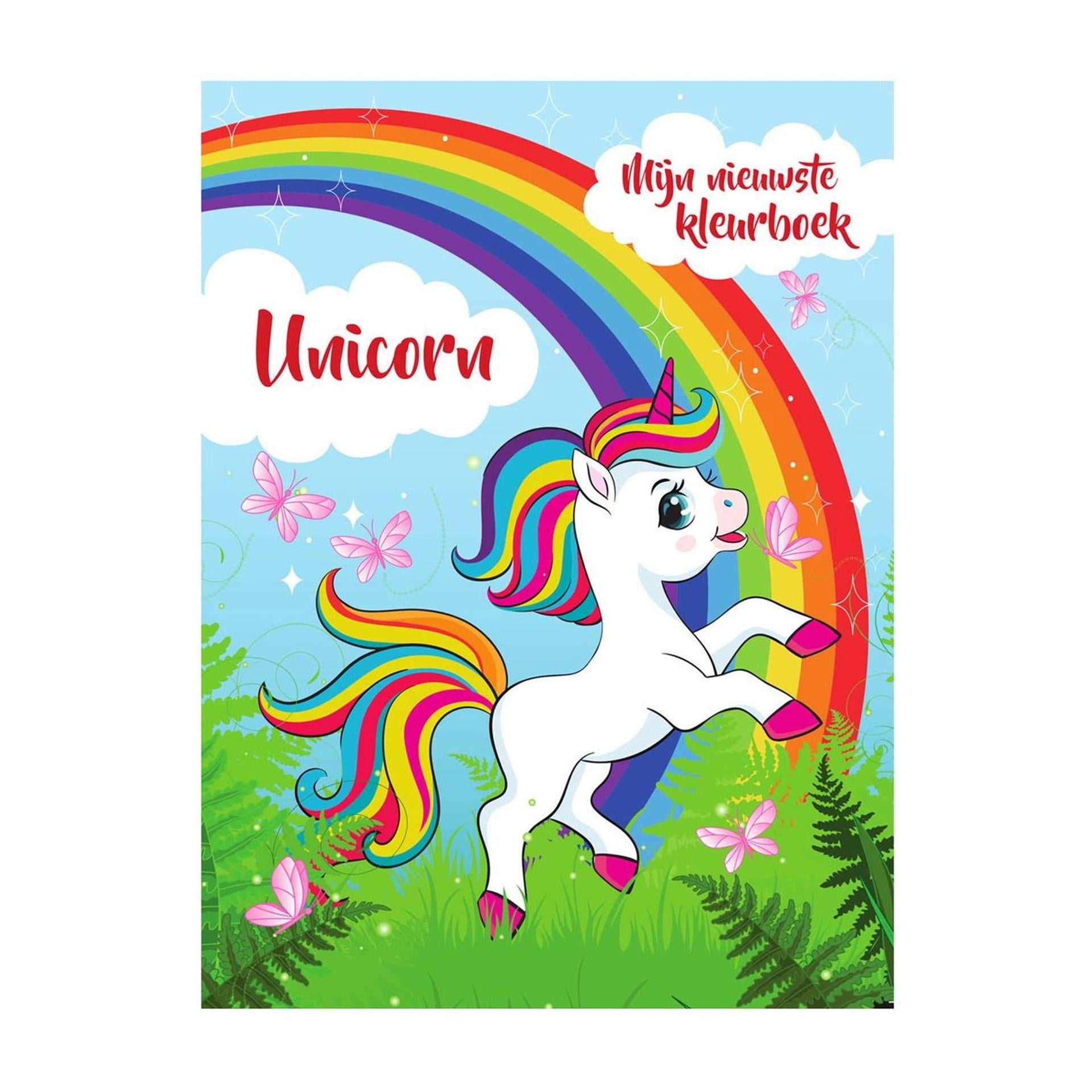 Mijn nieuwste kleurboek - eenhoorn
