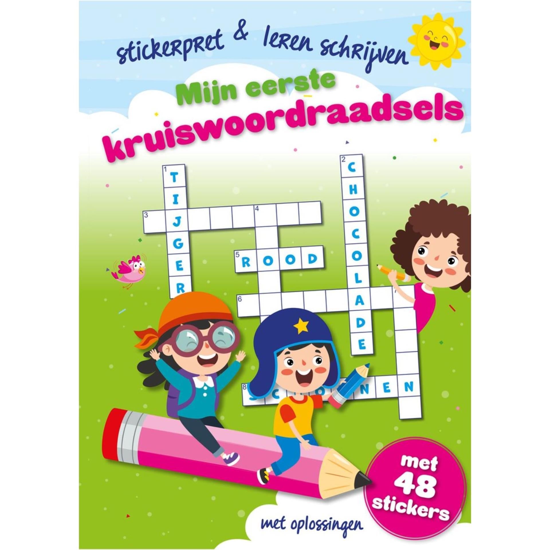 Mijn eerste kruiswoordraadsels (6-10jr)