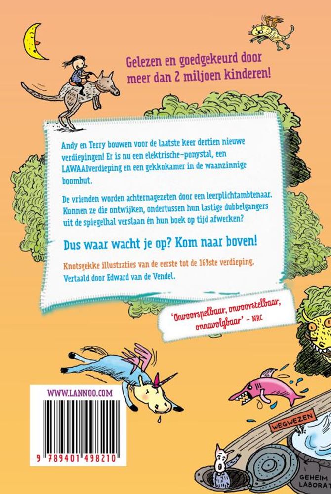 Centraal boekhuis de waanzinnige boomhut van 169 verdiepingen