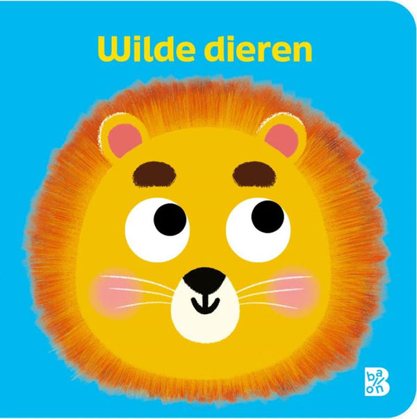 Standaard uitgeverij wilde dieren - kartonboek met wiebeloogjes