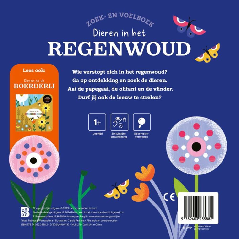 Boek zoek en voelboek dieren in het begraven