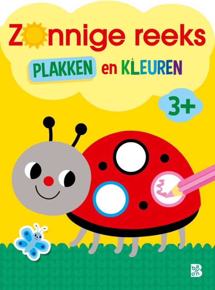 Standaard uitgeverij plakken en kleuren 3+