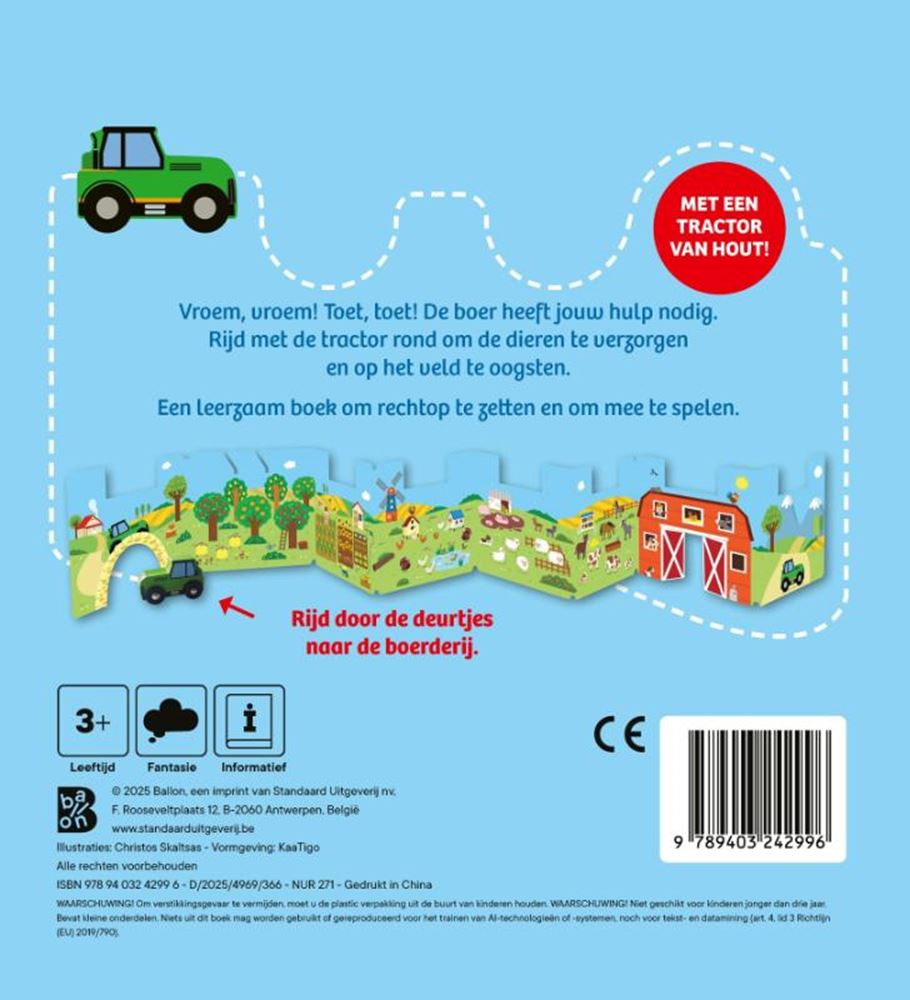 Maak je klaar, rijden maar: de tractor (