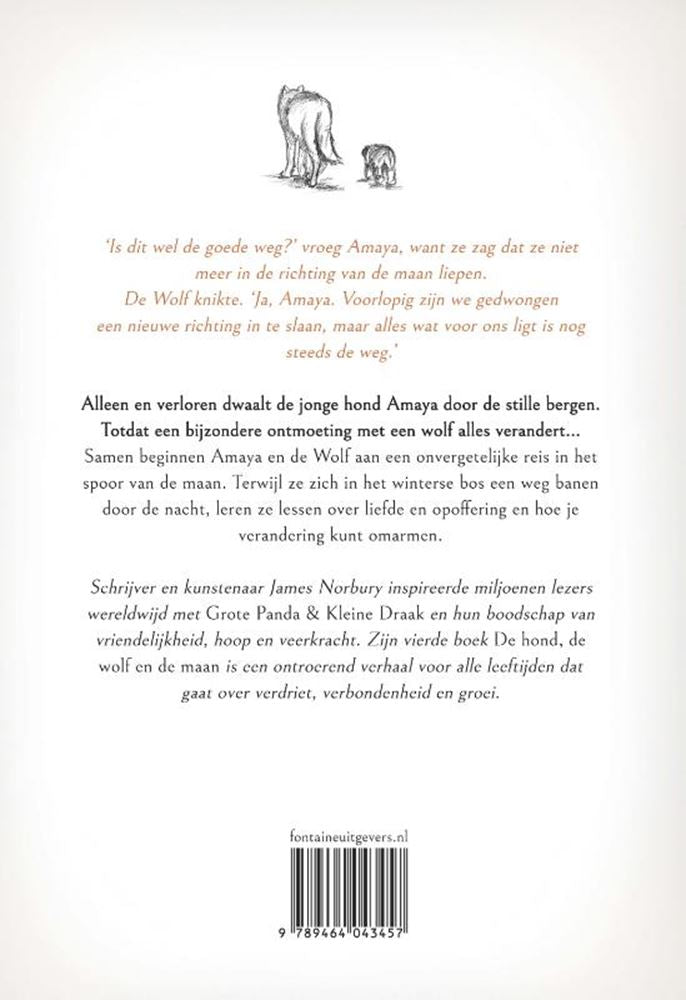 Cadeauboek: de hond, de wolf en de maan.