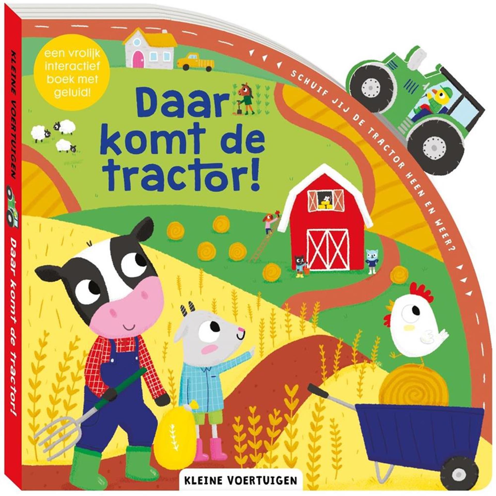 Imagebooks kleine voertuigen - daar komt de tractor