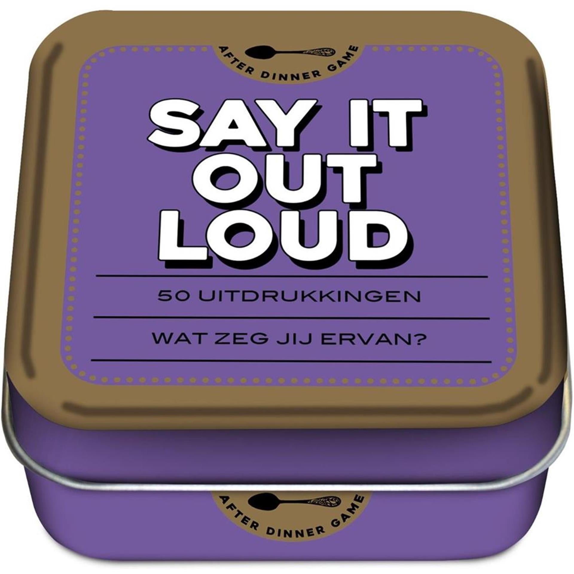 Imagebooks after dinner games - say it out loud