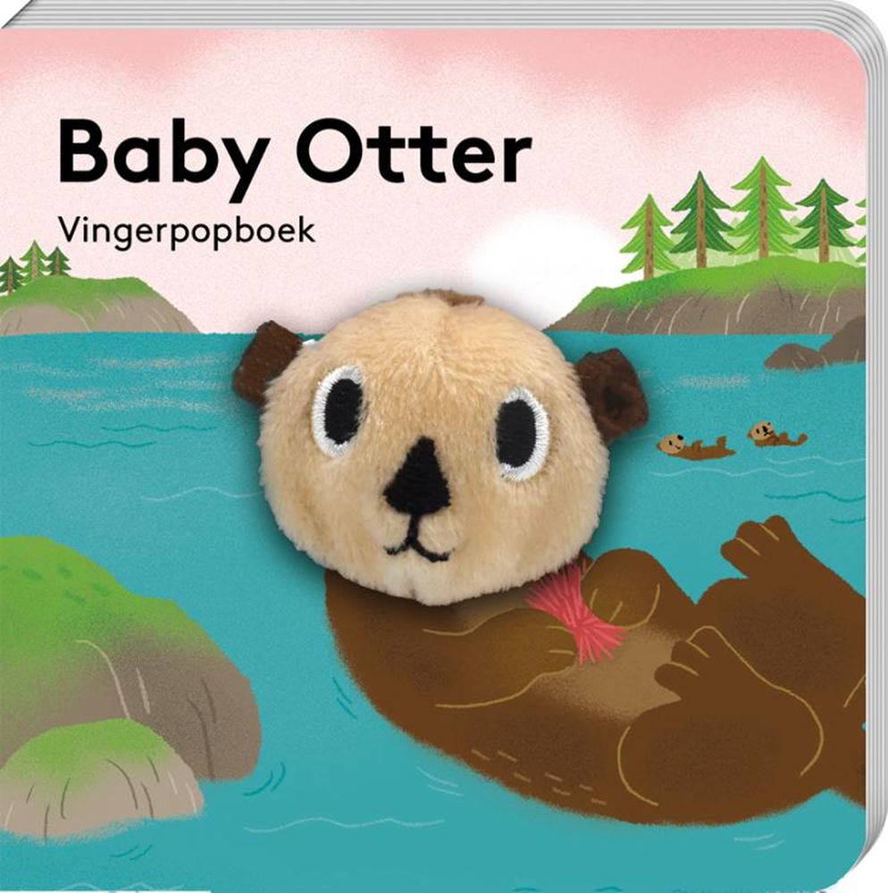 Vingerpopboekje baby otter. 1+
